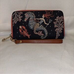 Spartina 449 Unsinkable Mystic Mermaid 449 Wallet Wristlet